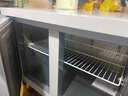 荣事达冷藏工作台商用冰柜厨房卧式冷冻柜冰箱双温大容量冷冻保鲜柜奶茶店冷柜平冷风冷不锈钢操作台冰柜 1.2*0.8*0.8米【全冷冻】全钢全铜-18度 实拍图