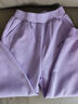 真维斯女童裤子春秋款儿童运动裤女孩秋季洋气卫裤秋装长裤新款时尚 紫 紫色洛米X 130 实拍图
