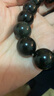 可辰天然黑曜石手串男女士单圈手链本命年圆型佛珠生日礼物 精品黑曜石手串16mm 实拍图