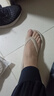果洛菲（GUOLUOFEI）人字拖男女夏季时尚潮流软底防滑情侣夹脚黑色凉拖外穿 奶咖44-45 实拍图