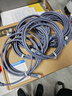 秋叶原（CHOSEAL）六类千兆网线 Cat6六类屏蔽8芯双绞线 工程家用电脑宽带监控跳线成品网线 灰色 5米 CT600A 实拍图