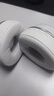 GESONGZHE 适用Beats Solo3耳罩  Solo2Wireless蓝牙耳机套保护套 小羊皮 白色 solo2/3 蓝牙版 实拍图