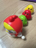 百里霜婴儿抬头训练玩具发条磁吸摇摆小鸡早教哄娃红色鸡妈妈3只小鸡 实拍图