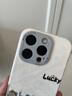 圣图朗小羊皮可爱熊猫适用phone15promax苹果14手机壳新款16pro情侣12男女生防摔11磨砂硅胶13全包保护套 小羊皮 -杏白底四只猫咪Lucky  iPhone 16 pro 实拍图