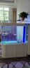 欧宝鱼缸水族箱客厅大型家用生态玻璃水族箱金鱼缸屏风玄关 1.2米长 底滤 实拍图