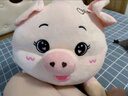 悦动绒小猪猪玩偶毛绒玩具女孩陪睡觉抱枕儿童布娃娃公仔生日礼物女生友 眯眼比心猪（开心每一天） 1.4m ~1.5m 实拍图