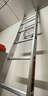 瑞洋梯子加厚铝合金家用梯子稳固冲压直梯单面阁楼爬梯上下铺梯子楼梯 德标加厚1.5米 实拍图