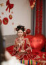 秀禾世家【东方简奢风】秀禾服婚服2025新款新娘丝绒新中式出阁服结婚嫁衣 「新中式」N-516奢华款 XL 晒单实拍图