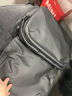 马可·莱登斜挎包男士潮流机车骑行运动挎包邮差包大容量单肩包MR311 典雅黑 实拍图