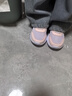 361°儿童运动鞋男女童(3-12岁)防撞鞋头密网休闲跑鞋 紫 35 实拍图