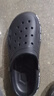 回力四季踩屎感洞洞鞋男士凉鞋2025新款包头拖鞋外穿休闲开车运动沙滩鞋 黑色【品质升级版】 43 -44码 实拍图