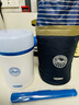 膳魔师（THERMOS）饭盒便当盒304钢3层1L大容量男女士学生保温桶提锅TCBC-801-NBL  实拍图