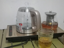 FUNORK全自动上水电热水壶茶台烧水壶泡茶一体机抽水茶几茶桌嵌入式烧水器电茶壶茶具套装 1L 金色保温款（37x20cm） 实拍图