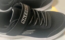 Skechers斯凯奇儿童运动鞋男童透气网鞋时尚魔术贴大童跑步鞋403748L 实拍图