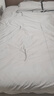 康尔馨希尔顿四件套60s贡缎纯棉A类床单被罩床上用品 银灰色 1.5米床 实拍图