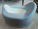 日康（rikang）儿童马桶坐便器多功能男女宝宝小马桶婴幼儿便盆X2017-4套装 蓝色 实拍图