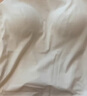 ubras刘雯同款抹胸带胸垫背心透气吊带背心女内搭打底背心内衣女 白色 M 实拍图