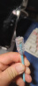 PANDUIT 泛达超六类细网线CAT6A类跳线家用电脑宽带POE监控万兆高速成品线 冰湖蓝 0.5米 实拍图