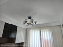 珺蒂北欧现代简约客厅吊灯全屋灯具套餐轻奢大气餐厅卧室灯网红灯饰 灯臂发光10头-无极调光 实拍图