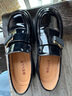 百丽（Belle）时尚饰扣乐福鞋女平跟通勤单鞋B7X1DAA5 黑色 37 (235mm) 实拍图