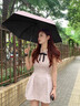 权尚【防晒100%】太阳伞遮阳双层防晒紫外线胶囊便携雨伞户外便携女生 【晚樱粉】冰晶降温+0光防晒 【90天】免费试用 实拍图