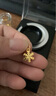 中银鑫行黄金雪花吊坠女新款足金999吊坠24K纯金节日送女友送老婆 雪花吊坠（克重多退少补） 约0.3g 实拍图