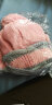 北诺 帽子女冬季韩版保暖围巾三件套针织帽加绒加厚骑车护耳毛线帽 粉色 晒单实拍图