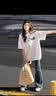 恋的100%纯棉短袖T恤女夏季学生韩版宽松女生衣服夏天2026新款上衣潮 纯棉白色 均码（可备注码数） 实拍图