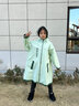 备美儿童雨衣连体男童女孩全身防水小学生上学专用幼儿园带书包位雨披 山野绿【升级拉链+送手提袋】 XL 1件 （100-120cm） 实拍图