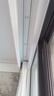 致尚重型窗帘轨道加厚坚美铝材顶装侧装单轨双轨直轨LU型窗帘静音滑轨 象牙白双轨顶装+合金轮（可选墙装） 定制2.7米 实拍图