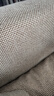 携赢2024新款编织风仿棉麻沙发垫四季通用坐垫防滑沙发套罩座垫盖布巾 朴居-卡其色【质感棉麻肌理】 110cm*240cm 【大三人位/四人位】 实拍图