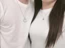 莫比乌斯环情侣项链纯银一对男女吊坠异地恋七夕情人节礼物送女友 情侣项链一人一半【情侣一对】 精美礼盒 实拍图