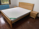 森林日记100%全榉木床全实木床双人床简约1.8米高铺硬板床婚床全原木床 单床 【特价】1.8*2米+松木床板和龙骨+2.7cm榉木床边 实拍图