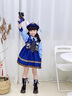 G.duck童装洛丽塔公主裙女童连衣裙春秋季新款朱迪兔子警官生日礼服儿童 方领朱迪裙+领带+短裤【不加绒】 130 尺码7~8岁【120-130cm】 实拍图