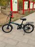凤凰折叠自行车成人20寸男女式超轻便携变速免安装代驾可放后备箱单车 折叠车-奢华蓝【免安装/送货上门】 禧玛诺7速 20英寸【推荐身高130-190CM】 禧玛诺7速【正新胎+可放后备箱】 实拍图
