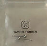 Warme Farben 耳棒养耳洞足银银耳钉女小巧精致耳骨不易过敏银耳棍耳饰 圆头耳钉一对 实拍图