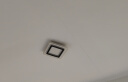 格鹏（GEPENG） 网红过道灯走廊灯进门入户玄关阳台现代简约方形led吸顶灯具 24cm 方形 黑色款（白光） 实拍图