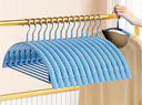 晟旎尚品衣架浸胶加粗防滑晾衣架干湿两用挂衣架衣服架衣撑子5只装 实拍图