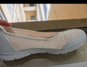 斯凯奇（Skechers）单鞋女鞋夏季透气舒适一脚蹬平底浅口轻便休闲鞋工作鞋100686 实拍图