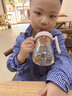 taoqibaby婴儿学饮杯6个月以上儿童水杯PPSU宝宝喝水防摔吸管杯手柄吸管杯 实拍图