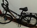 菲利普山地车长途旅行自行车成年人700c公路车川藏线越野变速公路山地车 CRV星耀黑【蝴蝶把-可锁前叉】 24速【线碟】27.5寸 实拍图