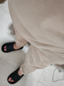 濮仕豪【两条装】夏季薄款休闲裤男高级感冰丝简约工装九分速干束脚裤 SL-011灰色+卡其 XL【(32-33码)体重120-135斤】 实拍图