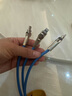 闪步120W充电器快充一拖三适用华为小米苹果三合一数据线tpyec快充插头手机充电器速冲通用套装 【天空蓝套装】120W充电器+快充线 2m旋转快充线 实拍图