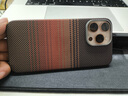 W&P 适用于iphone16promax手机壳MagSafe磁吸苹果16ProMax保护套凯夫拉芳纶碳纤维高级超薄防摔日落wp 实拍图