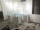 定制玉器珠宝文物古董艺术独立产品柜博物馆展台陈列柜玻璃展示柜 50*50*高120白/黑色含灯 实拍图