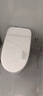九牧（JOMOO）轻智能马桶家用座圈加热喷射虹吸离座冲厕抗菌节水坐便器 【脚感翻盖】不限水压-SQ8640 305坑距【290-390以内选择】 实拍图