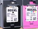 玖六零惠普805xl墨盒适用DJ2720 HP2700墨盒可加墨2722 2723 2729 2330 2332 1210 1212 2721 2729打印机墨水盒 实拍图