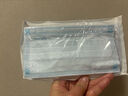 振德（ZHENDE）医用外科口罩成人一次性三层防护透气薄款防尘防细菌10只独立装 外科白【10只/袋*10】 实拍图