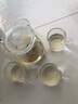 宣室堂茶壶玻璃耐高温泡茶壶玻璃茶具套装过滤茶水分离杯水壶花茶壶家用 企鹅壶650毫升+4个130毫升小杯 实拍图