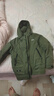 吉普（JEEP）夹克男秋冬季冲锋外套男士休闲宽松工装衣服男装 军绿加棉 L 实拍图